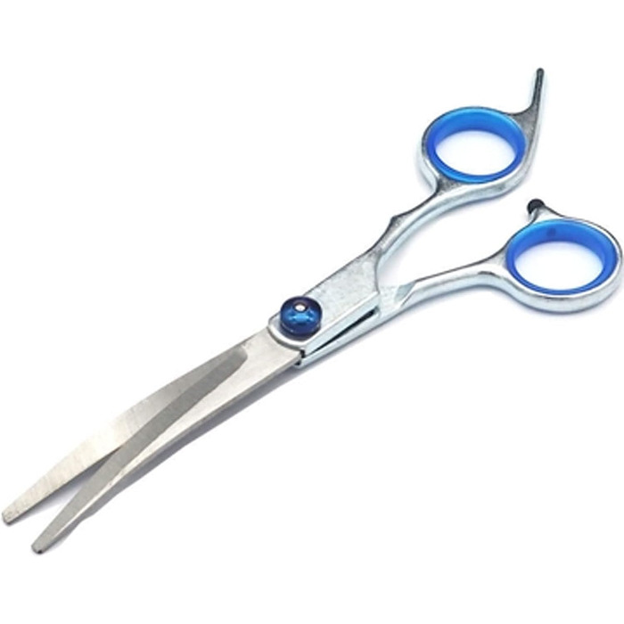 Набір ножиць для грумінгу собак: нержавіюча сталь, прямі, витончені та зігнуті ножиці для догляду за шерстю