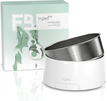 Миска для корму та води з нержавіючої сталі з вбудованими терезами для собак та котів - до 5 кг, знімний об'єм 1000 мл, функція тарування, LCD дисплей, для Барфа, миска для годування