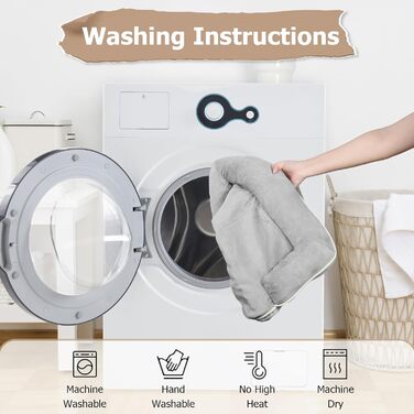 Ортопедичне ліжко для собак середніх порід - Водонепроникне ліжко для тварин з піною-пам'яттю знімний, пральний чохол, антиковзаюче ліжко-софа для собак середнього розміру (M, Сірий) 86.4 x 91.4 x 16.5 см