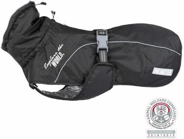 Зимова куртка для собак TRIXIE Explore, чорна, L (62 см), водонепроникна та вітронепроникна, придатна для прання в машині