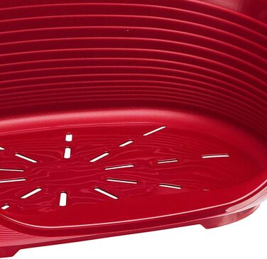 Лежанка для собак та котів Ferplast Siesta Deluxe, пластикова, бордовий колір, 62 x 41 x 23,5 см, зручна та миюча