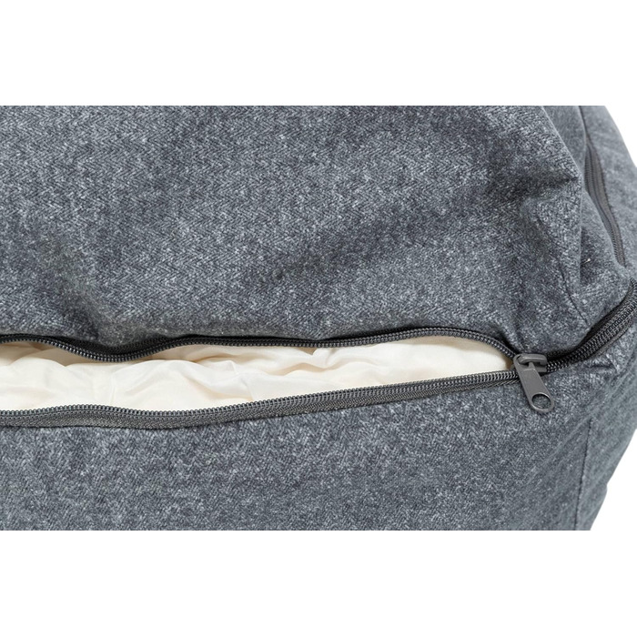 TRIXIE міцне та якісне ліжко для собак BE NORDIC Föhr Soft, прямокутне, 100×80 см, сіре