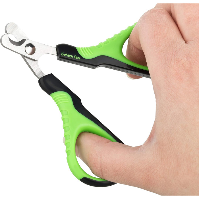 Ножиці для догляду за кігтями Golden Pets Profi Krallenschere – ідеально для собак, котів, кроликів та морських свинок + безкоштовний посібник з догляду