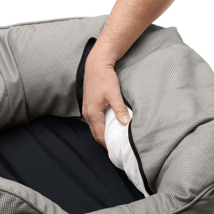 Диванчик для собак HUNTER Lancaster L, сірий, 100 x 70 см