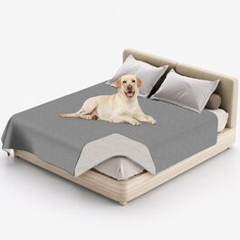 Водонепроникний килимок для собак, 97x190 см, неслизький, миючий, великий, для захисту дивану, ліжка та авто