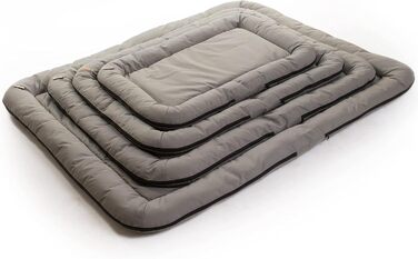 Крісло-ліжко для собак та котів ESTEXO, сіре, 80x105 см, з водонепроникним покриттям