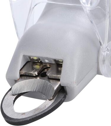 Ножиці для стрижки кігтів тварин Ejoyous з LED-підсвічуванням та лупою 5x, для собак та котів різної породи