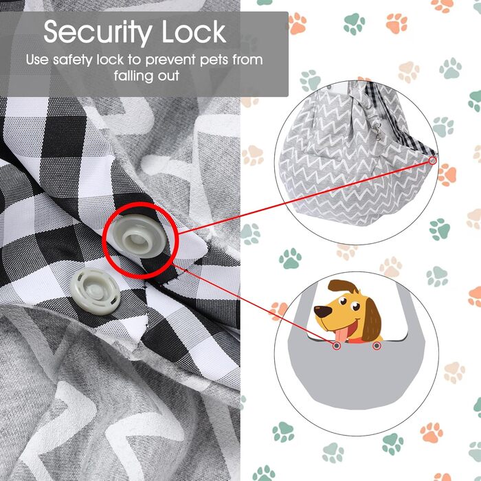 Тканинна переноска для собак, переноска для собак, переноска для собак до 7 кг, переноска Wlpn для собак та котів для прогулянок та активностей на свіжому повітрі