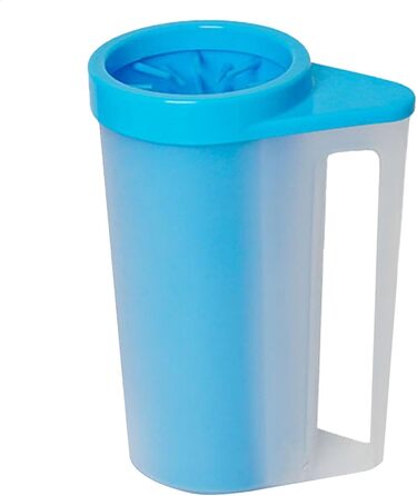 Миска для миття лап собак, силіконовий очищувач лап для домашніх тварин, інструмент для догляду за лапами собак та котів, компактний очищувач лап для подорожей, велика миска для лап