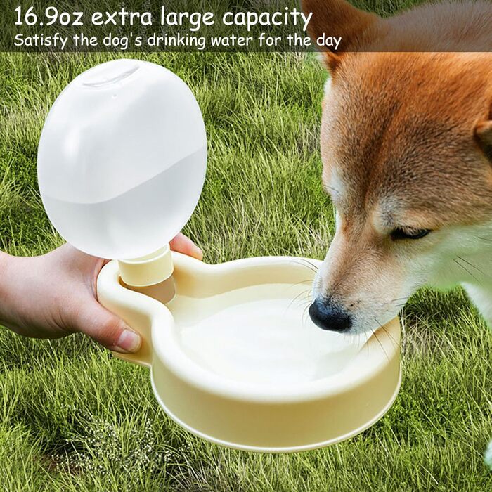 Водяна пляшка для тварин Outdoor, портативний диспенсер для води для собак, складана пляшка для прогулянок