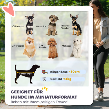 PawHut Dog Buggy Dog Buggy Foldable для собак і кішок до 4 кг Cat Buggy з сітчастими вікнами, плечовим ременем, сумкою для зберігання, підстаканником Парасолька Візок для кішок темно-синій | Аосом