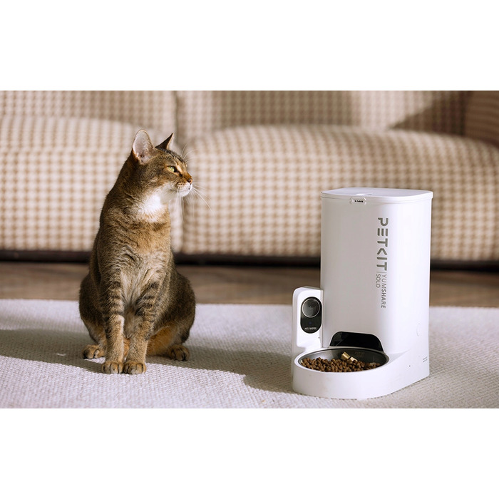 Інтелектуальний автогодівник Petkit SOLO для собак та котів з камерою, 3 л
