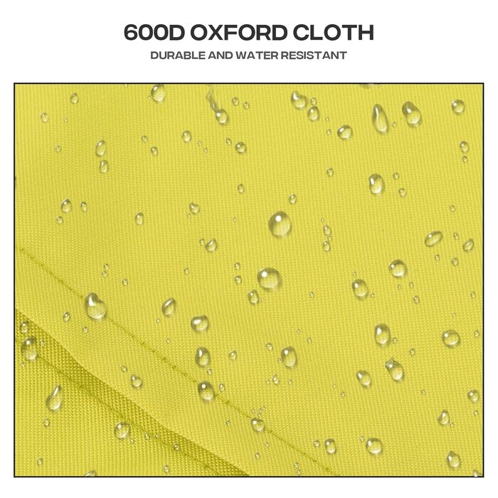 Дитяча коляска для котів та собак, 3 колеса, жовта. Коляска для тварин середнього розміру та цуценят, 13,6 кг, з кошиком для зберігання та тримачем для напоїв