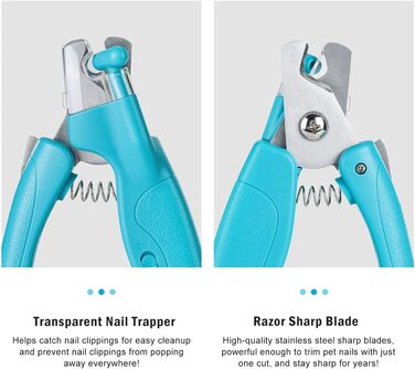 Професійний триммер для догляду за кігтями домашніх тварин з LED-підсвічуванням (для собак та котів)