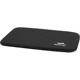 Килимок для собак BedDog® CORA - зручний лежак з Cordura, міцний, великий, чорний (60x40 см)