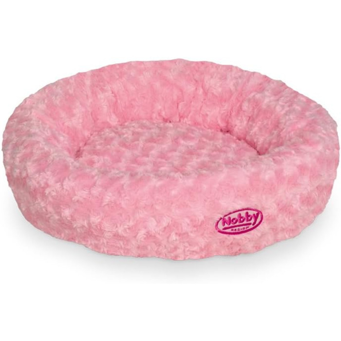 Подушка-пончик для собак та котів Nobby Arusha, рожева, 45 см