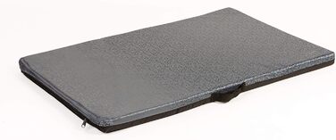 Матрац для собак COO PET, 68x50 см, блакитний, з написом, 3 см, Oxford 600D, PVC покриття