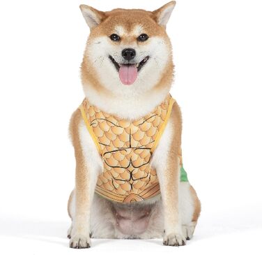 Костюм Аквамена від DC Comics для собак, розмір XL, ліцензійний костюм для собак (багатобарвний)