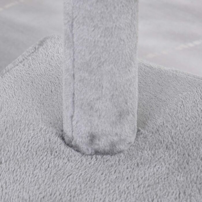 Дряпак для котів PawHut 96 см, сізал, котячий будиночок, іграшковий м'ячик, сірий, 40 x 40 x 72 см