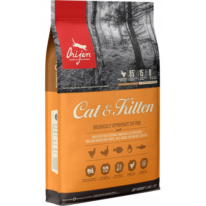 Сухий корм для котів ORIJEN Original, 5,4 кг