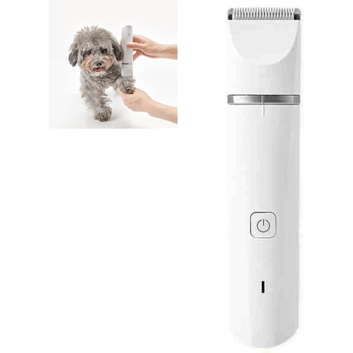 Машинка для стрижки собак, тиха, водонепроникна IPX7, USB-зарядка, набір для догляду за собаками, подвійний ніж для котів та інших тварин