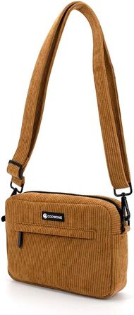 Сумка для ласощів для собак COOWONE - зручна для прогулянок, тренувань, з інтегрованим диспенсером для відходів (Коричневий 3.0)