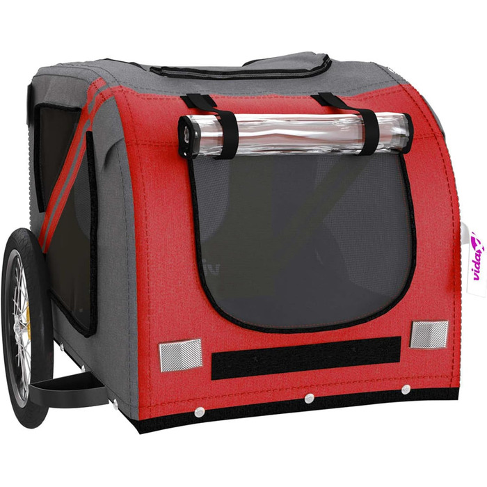 Навіс для велосипеда з переносною кліткою для собак та котів Oxford & Eisen, 133,5x69x73,5 см, модель 93880