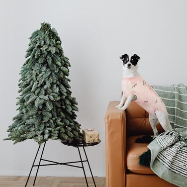 Тільце для собак після операції Kuoser: захист від лизання, дихаюча тканина, рожевий колір, XS (1 шт.)