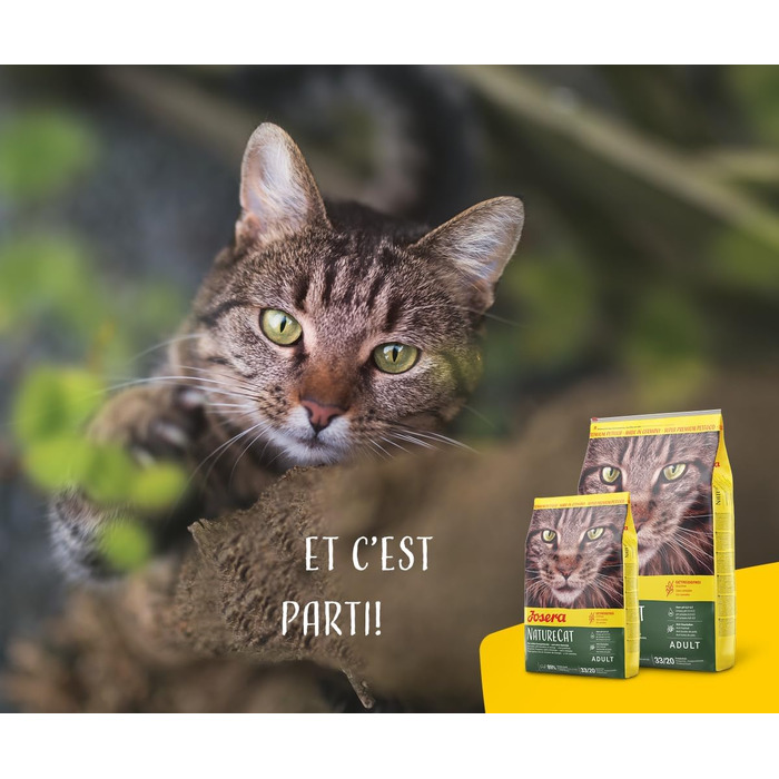 Сухий корм для котів JOSERA NatureCat з лососем та птицею, 10 кг (набір 2х5 кг)