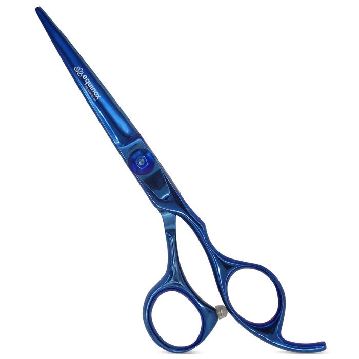Професійні ножиці для стрижки волосся Equinox Razor Edge Series – 6,5 дюймів (Cutting, Titanium Blue)