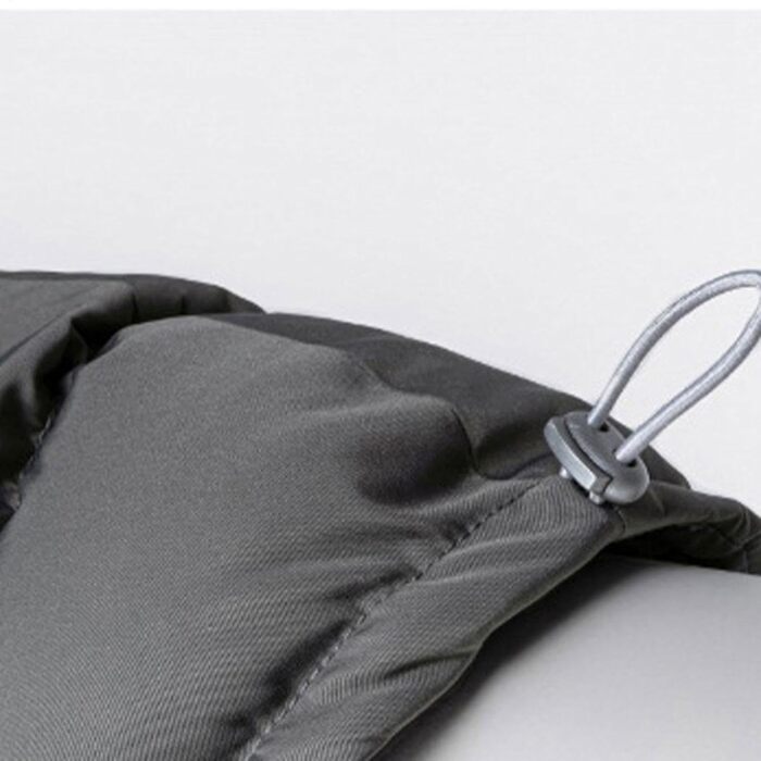 Водонепроникний зимовий одяг для собак, теплий зимовий плащ для собак, сірий, для холодної погоди