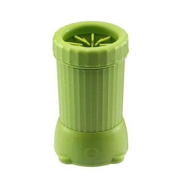 Автоматичний мийник лап для собак Arroopu | USB-зарядка, для дому, середні та великі породи, коти (зелений)