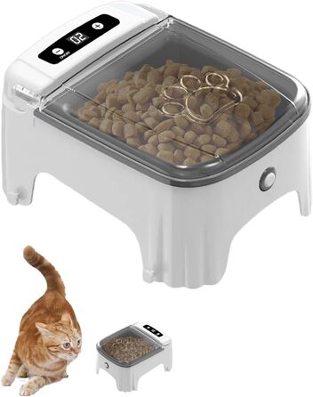 Автоматичний годівник для котів та собак Frienhund з таймером, велика ємність