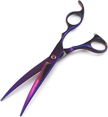 Набір професійних ножиць для грумінгу собак, 7 дюймів (фіолетовий)