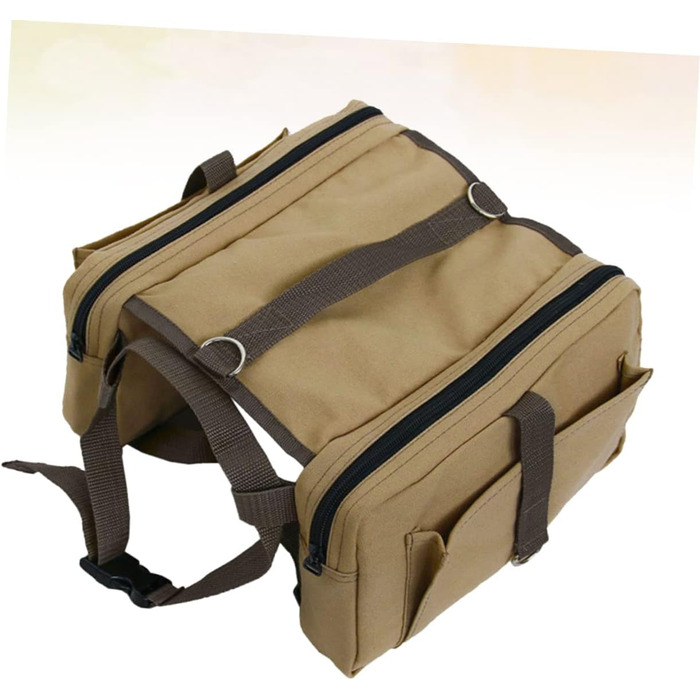 Рюкзак для собак Milisten: зручний та функціональний для прогулянок, кемпінгу та подорожей. Зручний для собак та цуценят, з кишенями для води та перекусів.