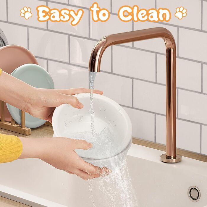 Набір мисок для котів 3 шт. з підставкою, кераміка, підняті миски, антиковзаюча підставка, для котів та маленьких собак