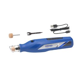 Dremel 7350 PET: Акумуляторна машинка для догляду за кігтями собак і котів з USB-кабелем та насадками