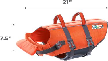 Рятувальний жилет для собак Outward Hound Ripstop XL, швидке кріплення, помаранчевий