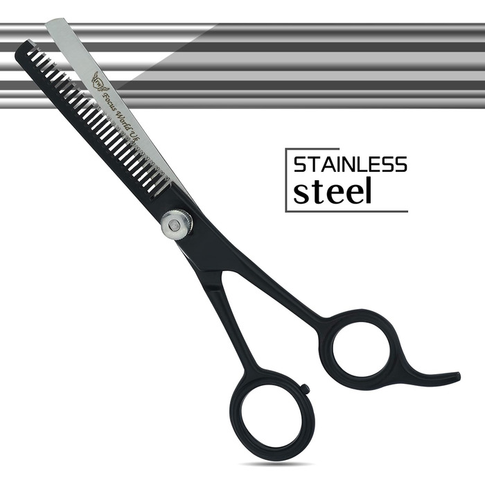 Ножиці для волосся Focus World 6,5 дюйми - професійні, з японської сталі, для чоловіків та жінок (тонкі)