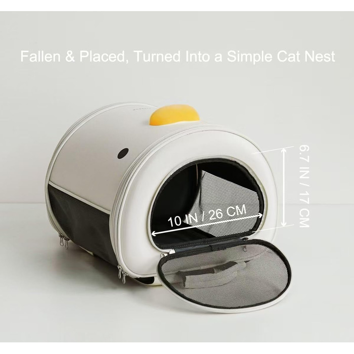 Рюкзак для домашніх тварин: переноска для собак та котів вагою до 15 кг