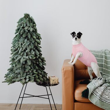 Тільце для собак після операції Kuoser: захист від лизання, дихаюча тканина, для собак після кастрації/стерилізації, рожевий, XS