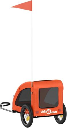 Причіп для собак на велосипед Orange Oxford, вантажний причіп, візок, Oxford