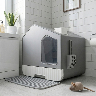 Закритий лоток для котів Be-Active, 42 x 40 x 45 см