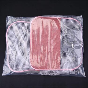 Транспортна сумка для кота та собаки GUOCU, 45x30x30 см, рожева