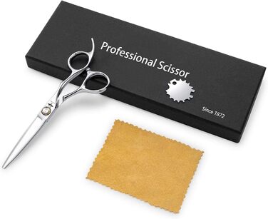 Професійні ножиці для стрижки волосся PURPLEBIRD 6 дюймів, 440C сталь, для жінок та чоловіків, прямі