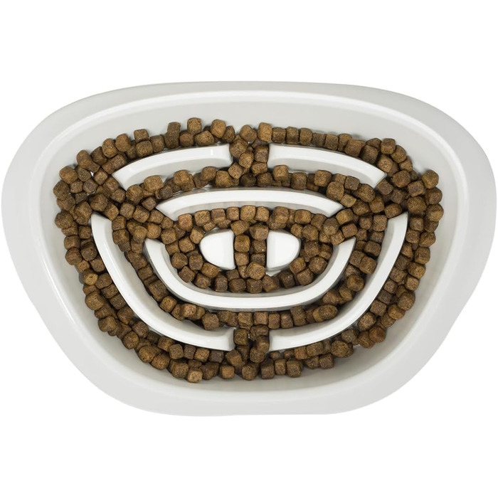 Миска Antischlingnapf Balou Weiß 950ml від Knuffelwuff: миска для собак з неслизьким силіконом, 950 мл