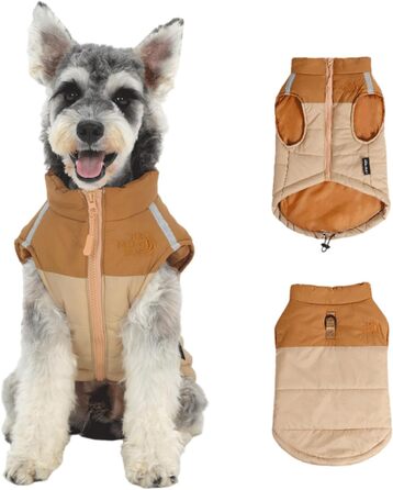 Теплий зимовий пуховик для собак з бавовни - комфортний та стильний, сірий, розмір M