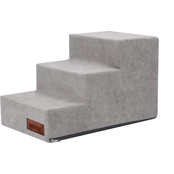 Сходинка для тварин Huastiertreppe з 4 сходинками, для собак та котів, допомога у підйомі для літніх та слабких тварин, розмір 30 x 50 x 30 см