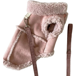 Теплий дизайнерський жилет для собак - тепла куртка для маленьких собак на осінь/зиму. М'який, без шнура.