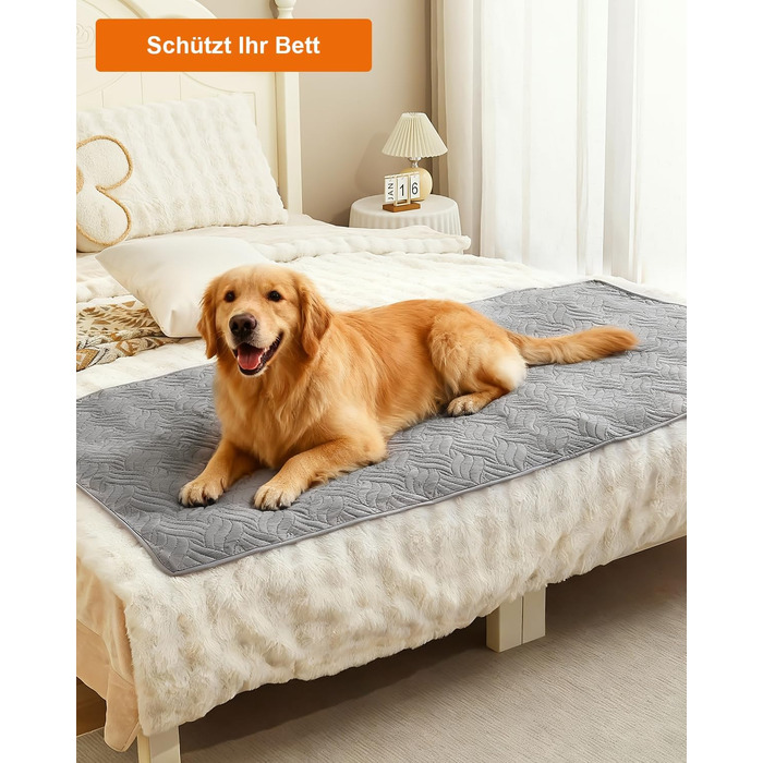 Водонепроникний килимок для собак CTH017G (175x75 см) - захист дивану та авто, ручне прання